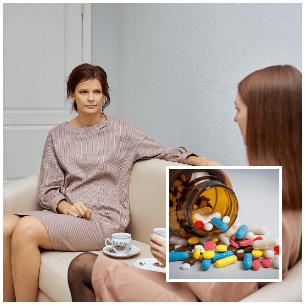 Anorexia a liečba mentálnej anorexie: kombinácia psychoterapie (rozhovor) a liekov (farmakoterapia).